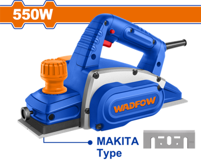 Рубанок электрический 550 Вт (4) WADFOW WEP155501