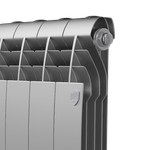 Радиатор Royal Thermo BiLiner 350 /Silver Satin - 8 секц.