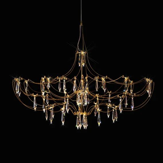 Подвесная люстра Mira 10589/900 Gold Asfour Loft It