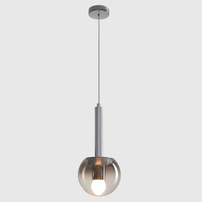 Светильник подвесной Crystal Lux ECLIPSE SP1 D130 CHROME 3770/201.1