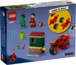 Конструктор LEGO Marvel 76287 Железный человек на мотоцикле и Халк