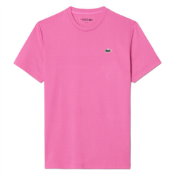 Мужская теннисная футболка Lacoste Ultra Dry Stretch - pink