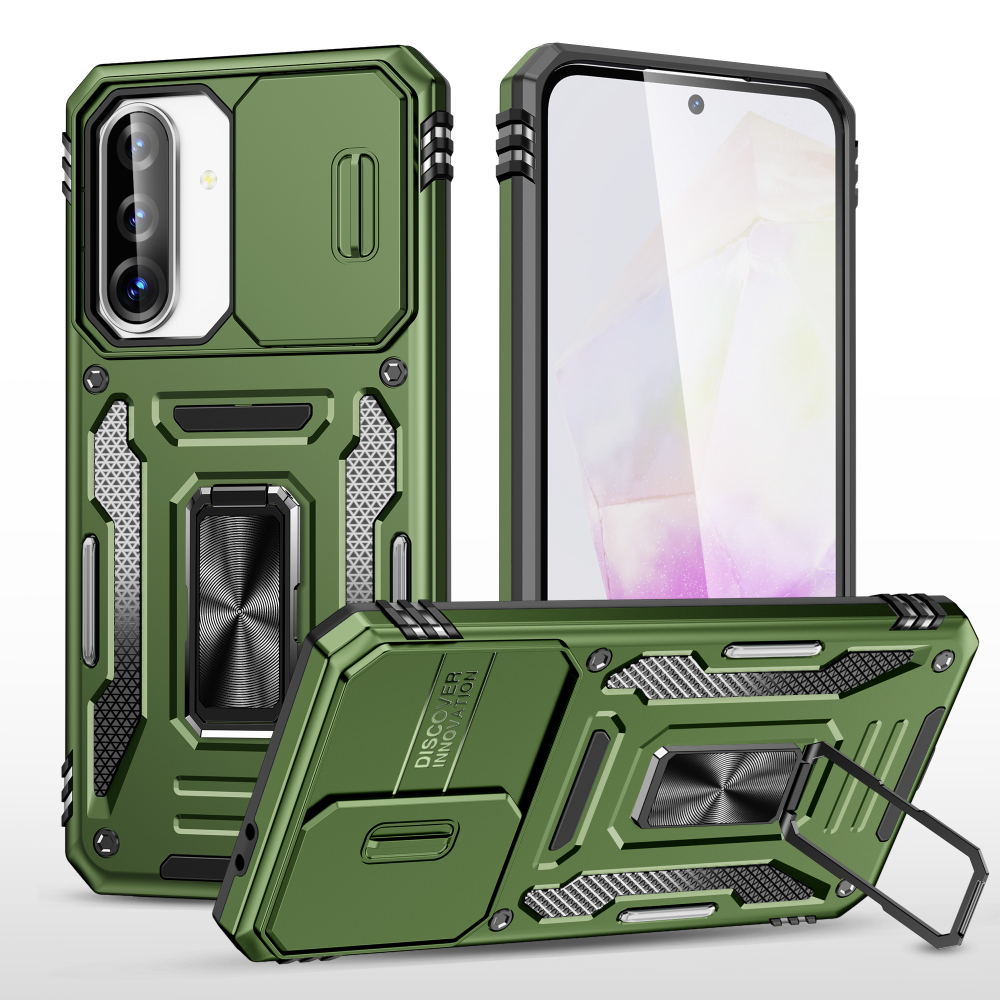 Чехол Safe Case с кольцом и защитой камеры для Samsung Galaxy A56