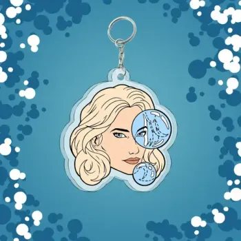 Акриловый брелок «F4: Sue Storm/Invisible Woman»
