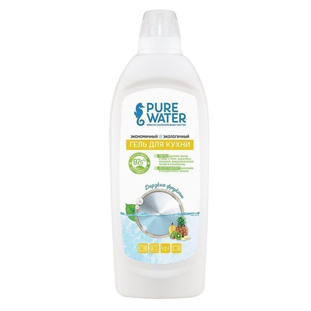 Гель для кухни торговой марки Дерзкие фрукты 500 мл (Pure Water)