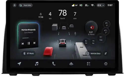 Магнитола для Honda CR-V 5 2017-2022 - Teyes CC4-PRO монитор 13" 2K QLED на Android 13, Быстрейшая, Snapdragon 778G, ИИ, CarPlay, DSP, 4G SIM-слот