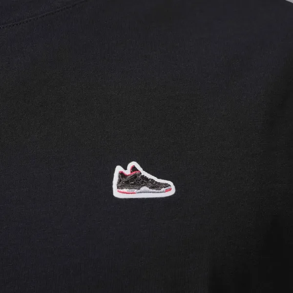 Футболка мужская NIKE M J BRND BR SNKR PCH SS CRW