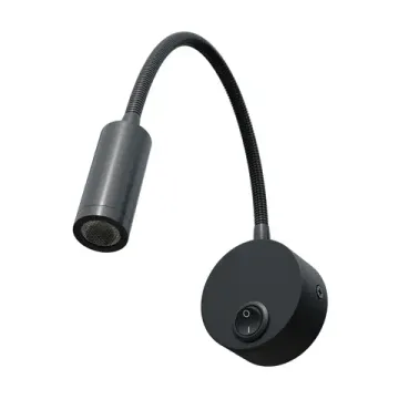 Бра 3W 4000K 200247 черный Omega Lightstar