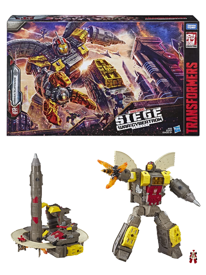 Игровой набор Transformers Омега Суприм, большой трансформер робот, фигурка трансформер с трансформацией, оригинальный Трансформеры 5010993580453