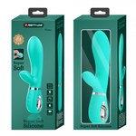 Вибратор-кролик Thomas Super Soft (20 см) бирюзовый