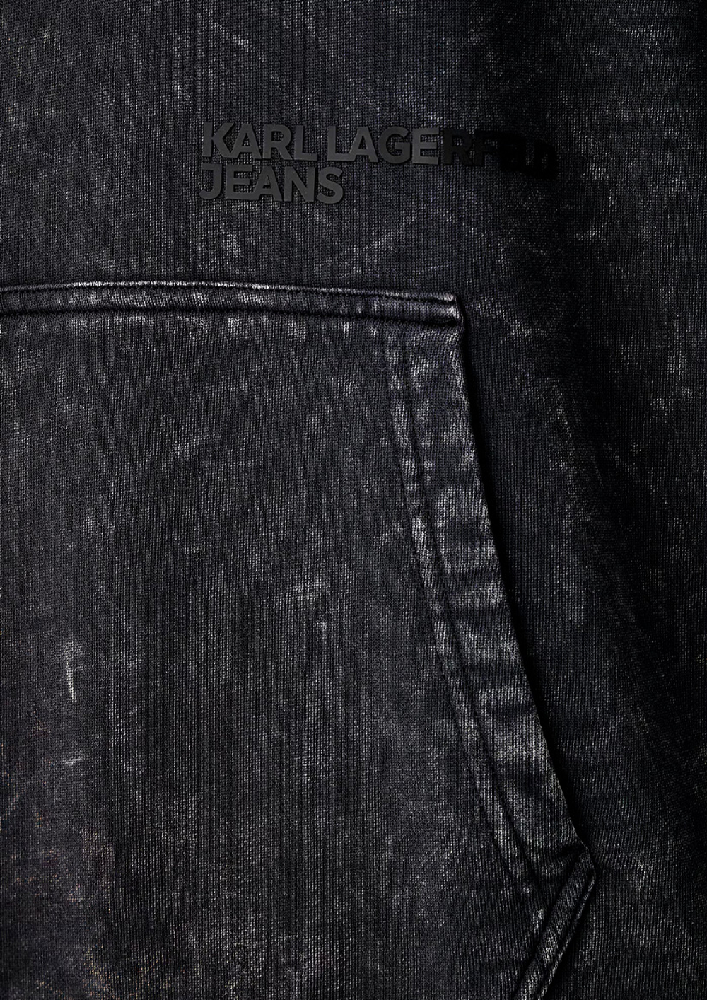 Худи KARL LAGERFELD JEANS Relaxed Washed Hoodie