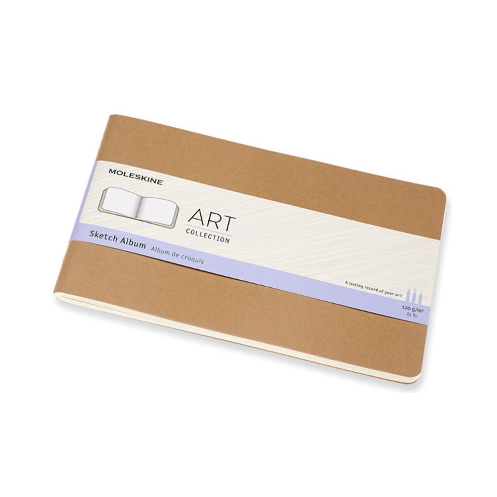 Блокнот для рисования Moleskine Art Cahier Sketch album Large (ARTSKA3P3)