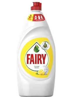 Fairy средство для мытья посуды Сочный лимон 900 мл — фото 2