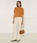 Кожаная сумка через плечо Michael Kors - коричневый(30T4GC7L3T)