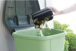 Brabantia Контейнер для мусора Sort & Go 1,8л, серый 117541
