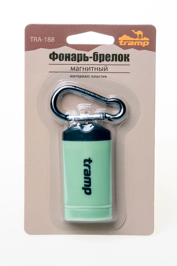 Фонарь-брелок магнитный (пластик)TRA-188 TRAMP (оливковый)