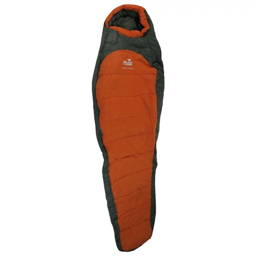 Спальный мешок TRAMP Oimyakon T-Loft Compact -10°, артикул TRS-048С, цвет Оранжевый/серый