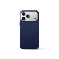 Чехол для iPhone 17 - Зернистая кожа - тёмно-синий