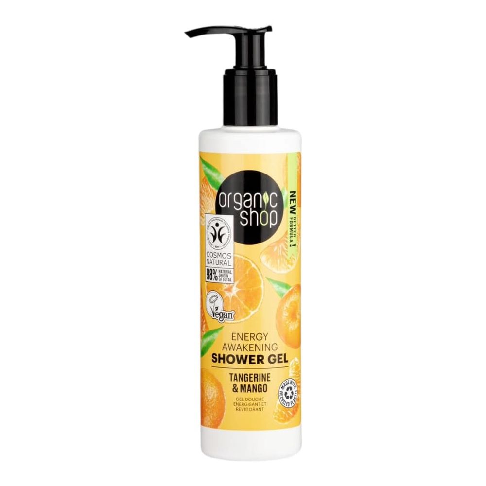 Гель для душа "Пробуждение энергии", 280мл (Organic Shop)