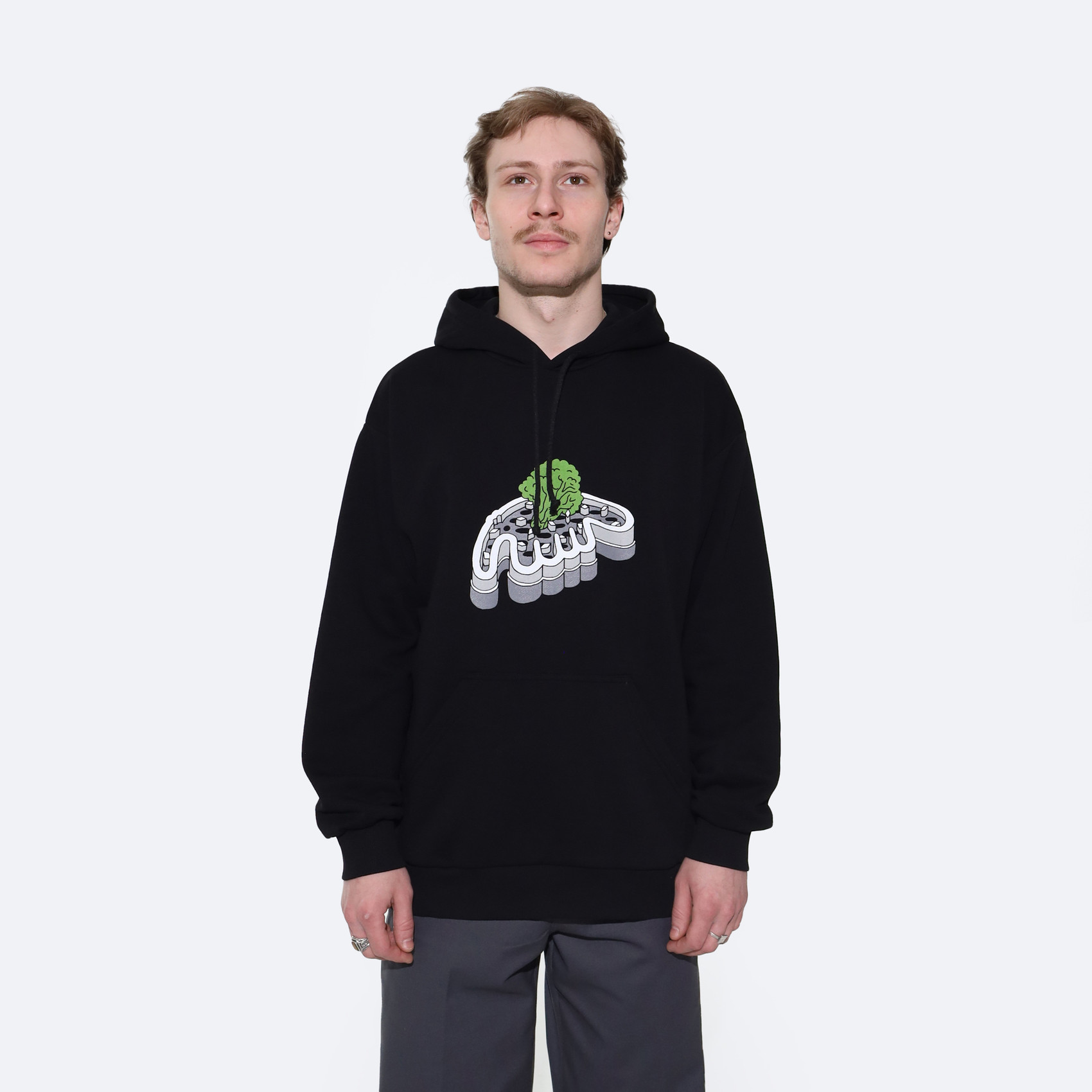 Худи Anteater Hoodie Logo (black) артикул: - купить в магазине Дайс