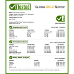 California Gold Nutrition, Ultamins, мультивитамины для мужчин старше 50 лет, с коэнзимом Q10, грибами, ферментами, овощами и ягодами, 60 растительных капсул