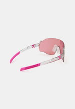 Спортивные очки с диоптриями HILX Savage (L) Shiny Crystal Grey Pink / Pink Lens