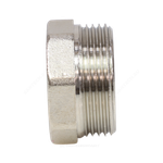 Футорка латунь никель Ду 25х20 (1"х3/4") НР/ВР VALFEX VF.581.N.100.034