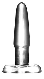 Прозрачная желейная втулка-конус JELLY JOY FLAWLESS CLEAR - 15,2 см. (Цвет: прозрачный)