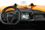 Детский электромобиль RiverToys E001EE оранжевый