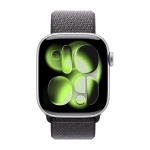 Умные часы Apple Watch Series 11 GPS, 42mm, Silver Aluminium Case with Dark Gray Sport Loop