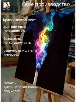 Картина Игра света для интерьера 30х40см 1шт.