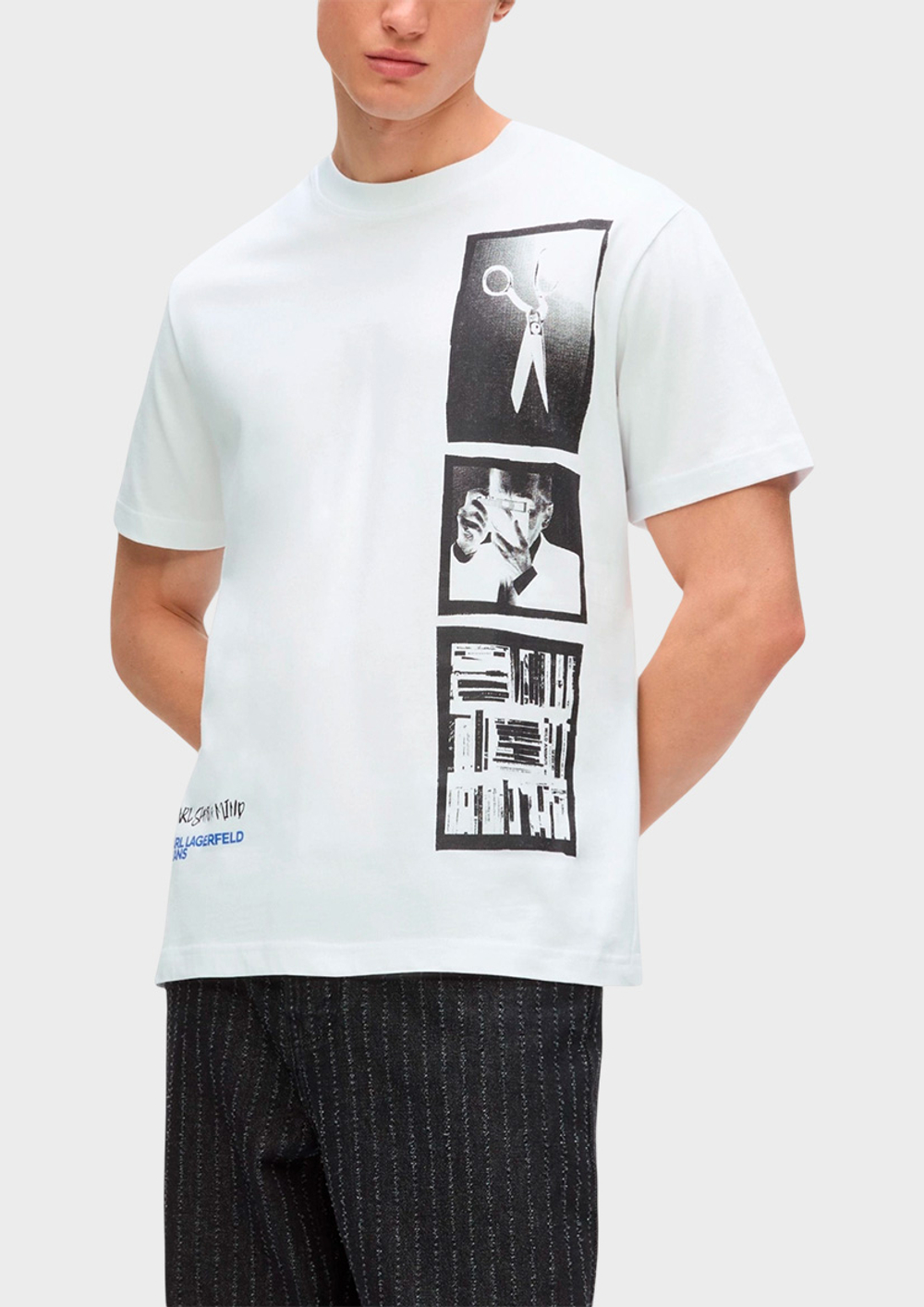 Футболка KARL LAGERFELD JEANS Reg Karl Polaroid Tee
