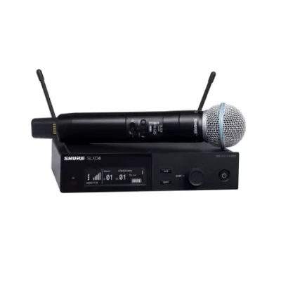 Shure SLXD24/B58 — цифровая радиосистема с ручным передатчиком Beta58A