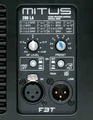 FBT MITUS 206LA активный элемент линейного массива