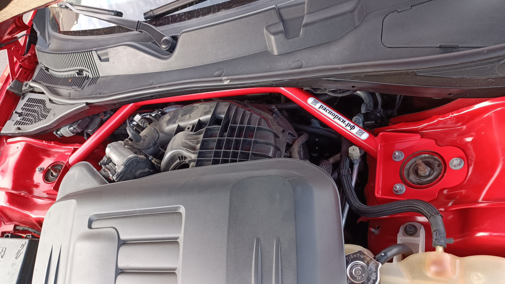 Распорка передних стоек (стаканов) Dodge Challenger 3 3.6л и Dodge Charger 7 (LD) 3.6л (ПОД ЗАКАЗ)