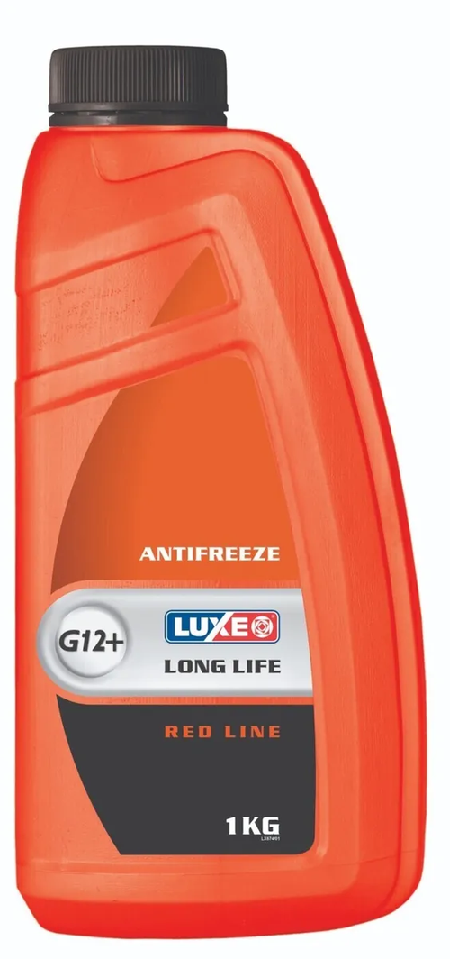 Антифриз Luxe Long Life G12+, красный, 1 кг