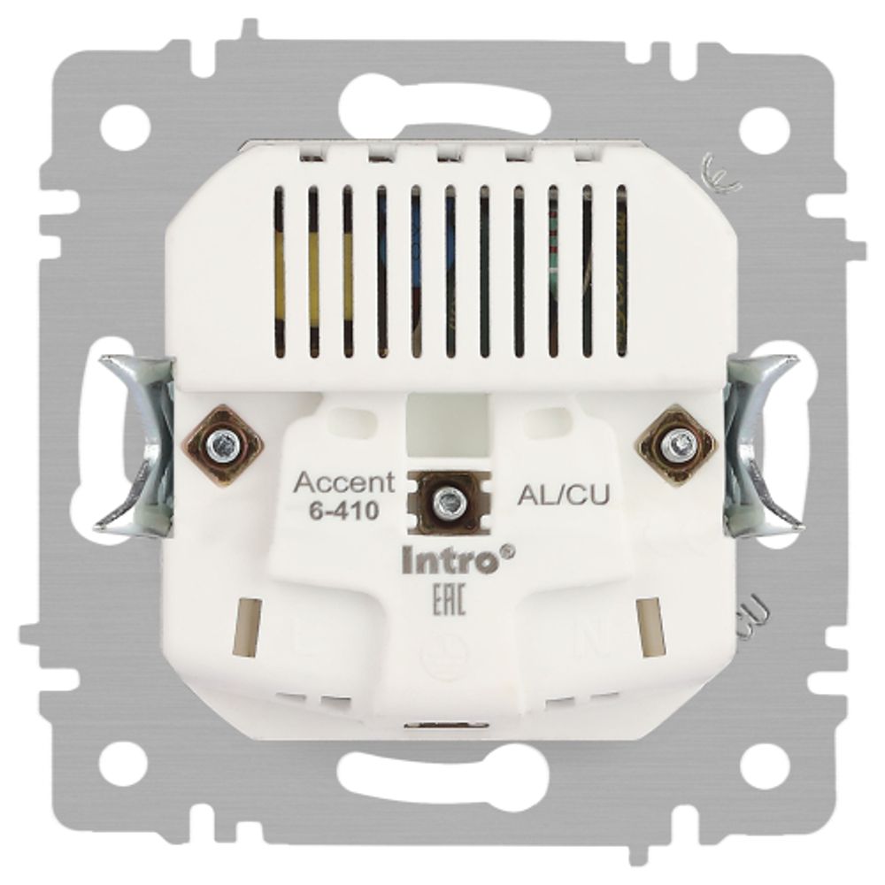 Розетка Intro Accent 6-410-05 с заземлением 2P+E Schuko со шторками 16А-250В + 2хUSB IP20 СУ антрацит | Intro
