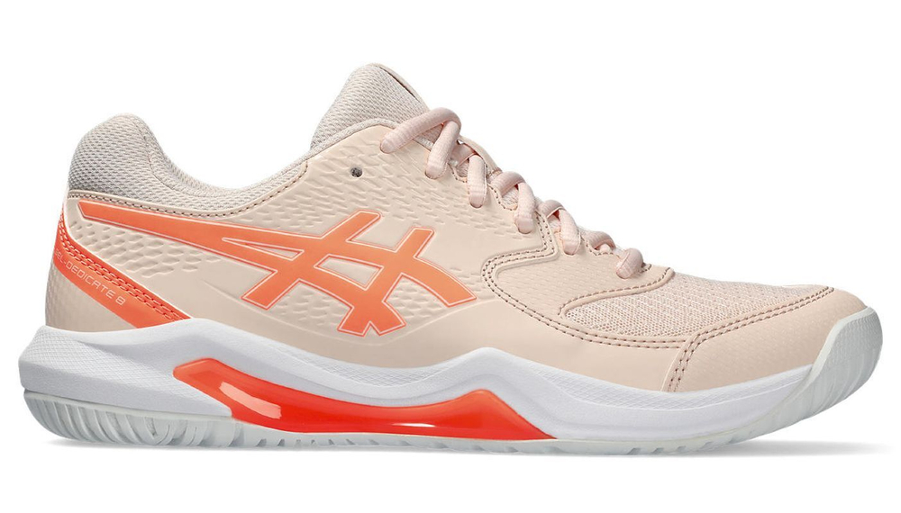 Женские Кроссовки теннисные Asics Gel-Dedicate 8 - Розовый