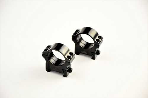 Кольца Rusan Weaver на 25,4мм H8 под шестигранник (050-25,4-8-V)
