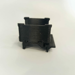 Крепление для двухканального реле Aqara на DIN-рейку, 3D печать, черное