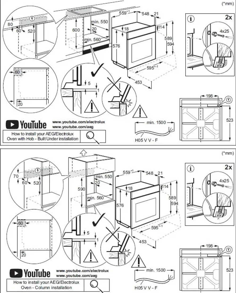 Электрический духовой шкаф Electrolux EOE8P38X