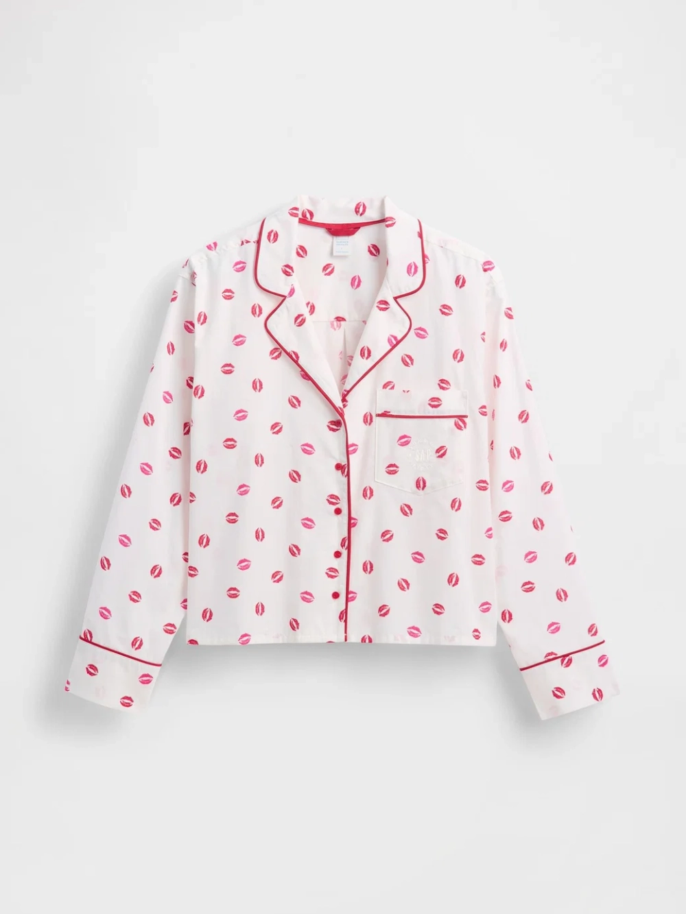 Gap × Summer Fridays — пижамная кофта из мягкого поплина - GAP