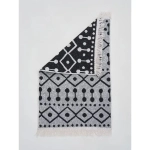 Коврик Kilim GOLD из хлопка 60черный-серый, Турция 58739