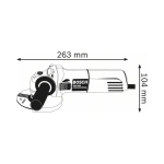 Угловая шлифмашина GWS 660 BOSCH 060137508N