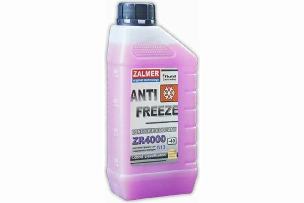 Антифриз ZALMER ZR4000 LLC G13 (фиолетовый) 1кг