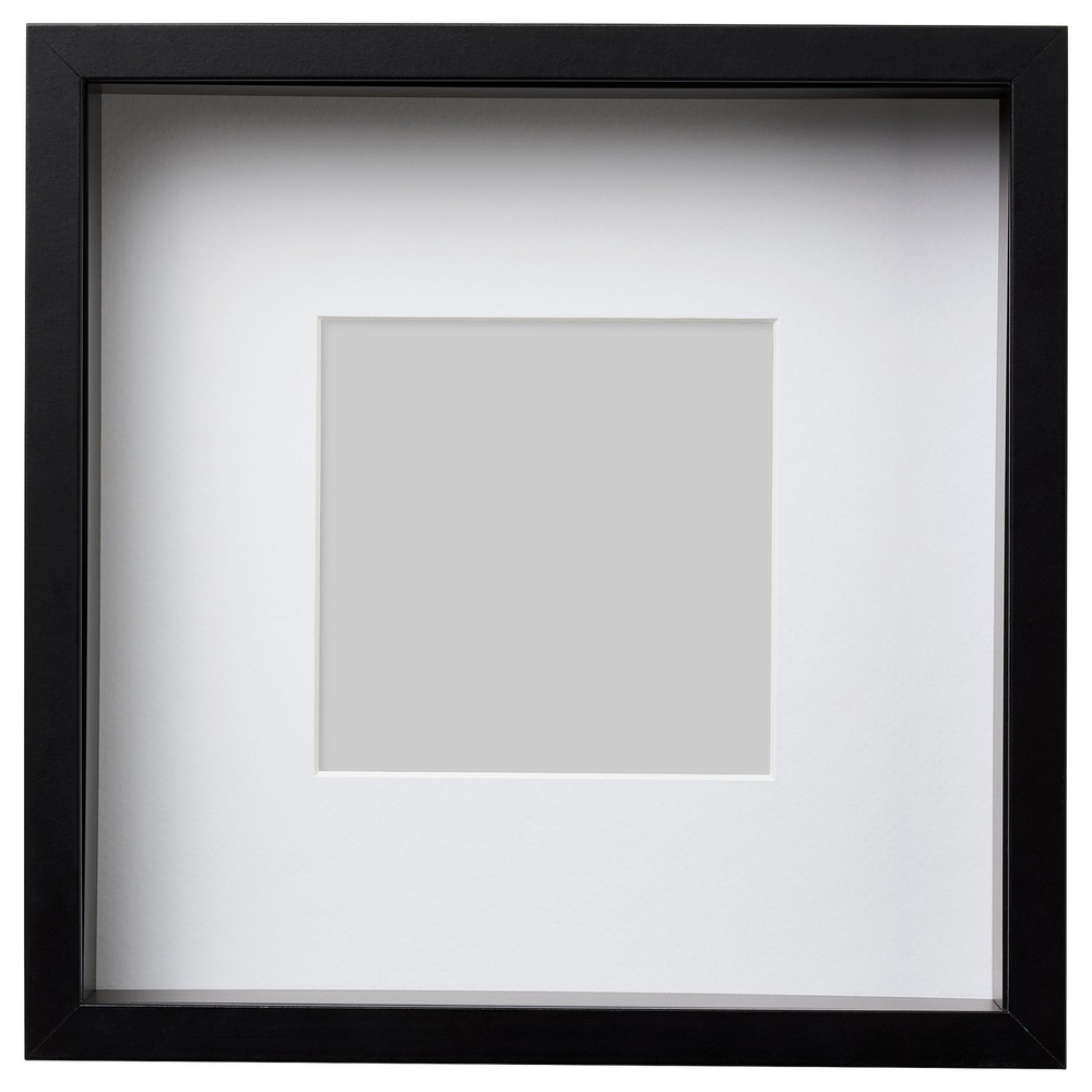 IKEA SANNAHED  (ИКЕА САННАХЕД)  -  Рамка - чёрный 25х25 см