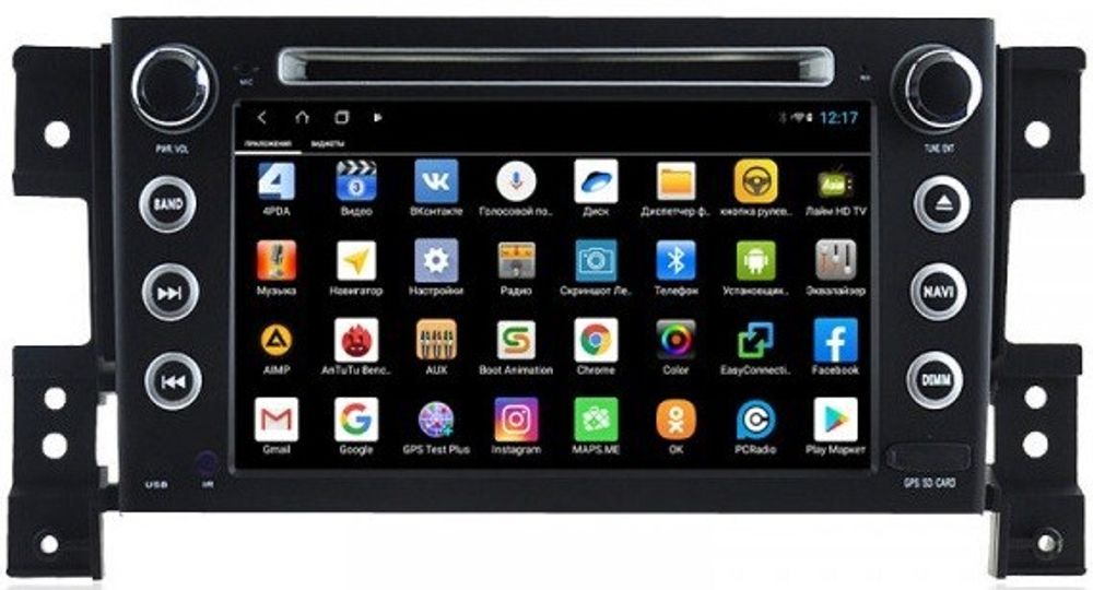 Магнитола для Suzuki Grand Vitara 2005-2016 - Parafar PF053XHDDVD на Android 11, SIM-слот