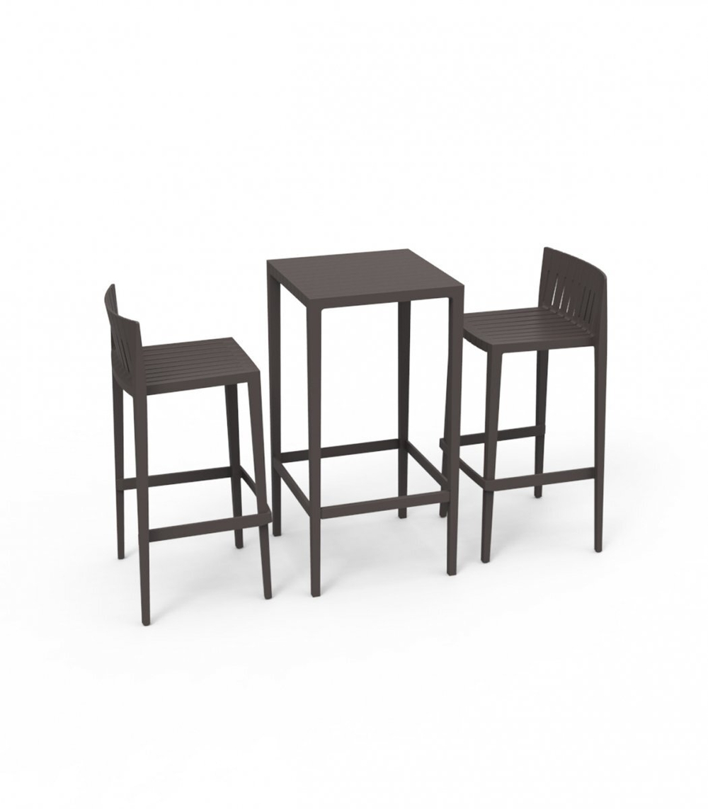 Стол пластиковый барный Vondom Spritz Basic, бронзовый