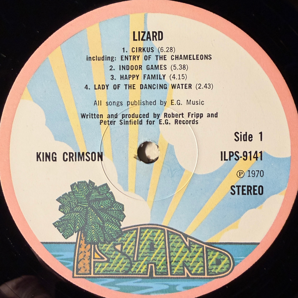 King Crimson – Lizard (Англия 1970г.) Т