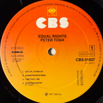 Peter Tosh - Equal Rights (Голландия 1977г.)